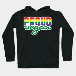 Lgbt Pride Proud Vegan Lesbian Gay Pride Hoodie